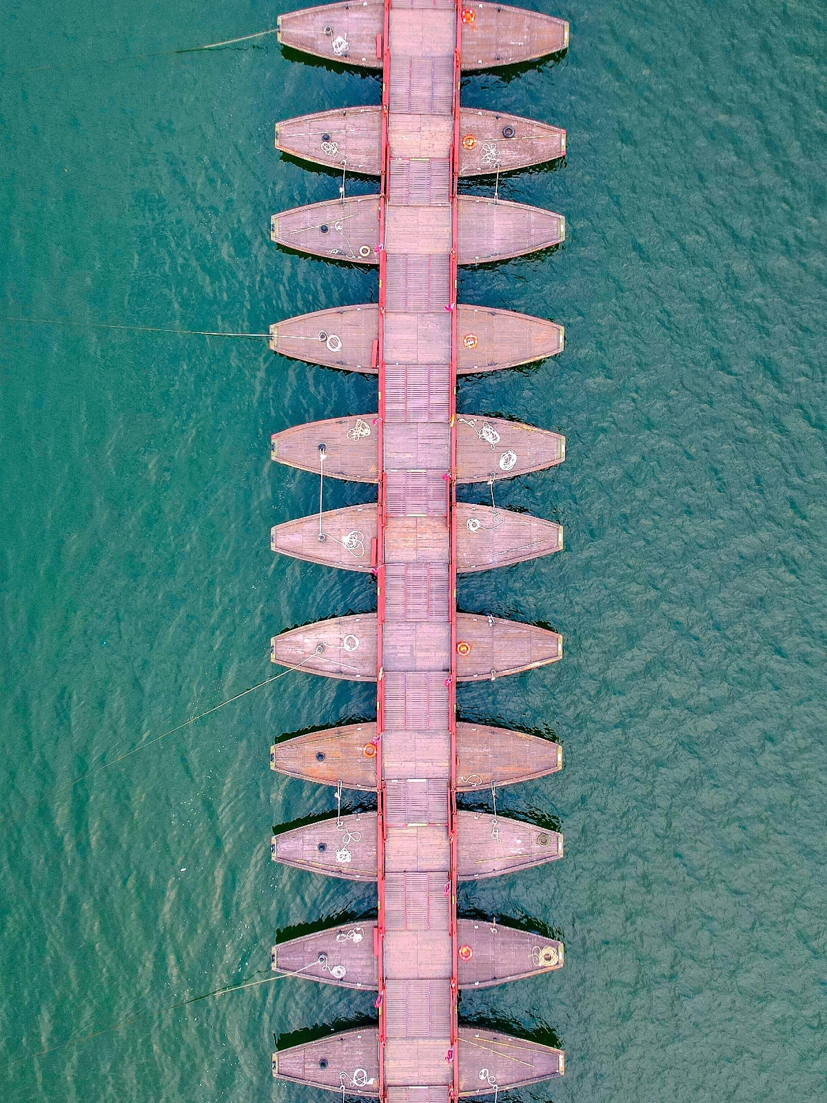 潮州广济桥实拍图