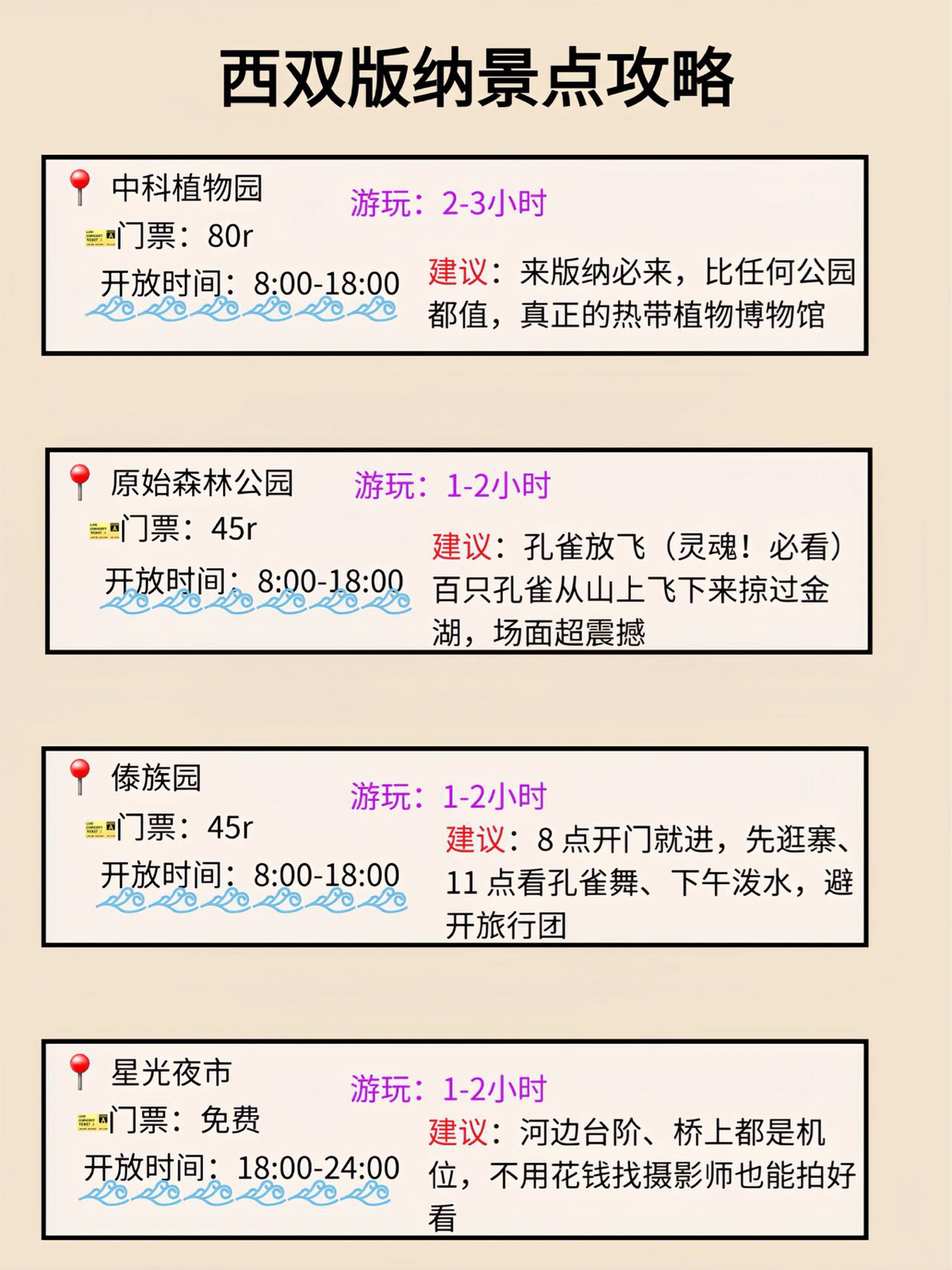 西双版纳告庄实拍图