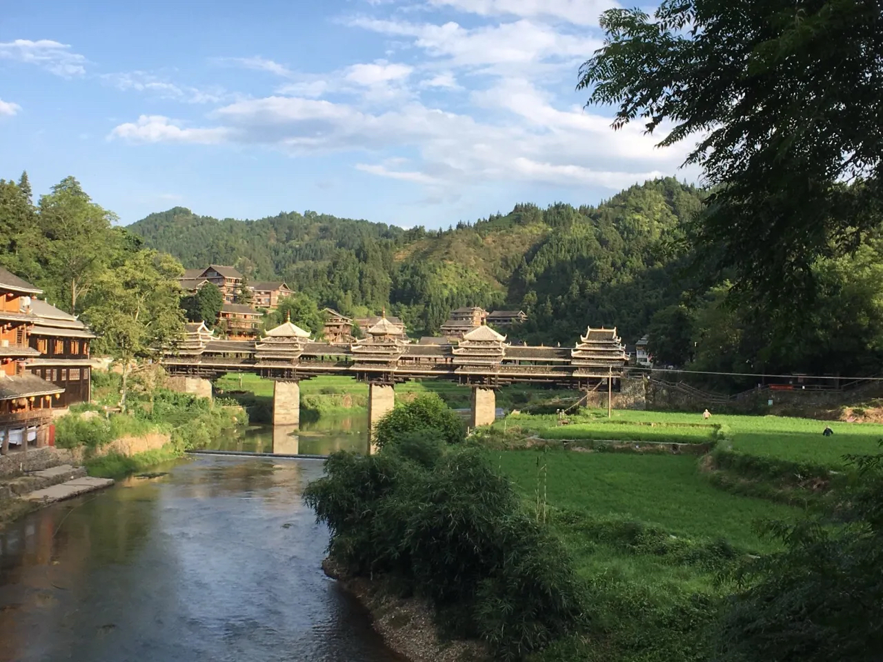 三江程阳八寨实拍图