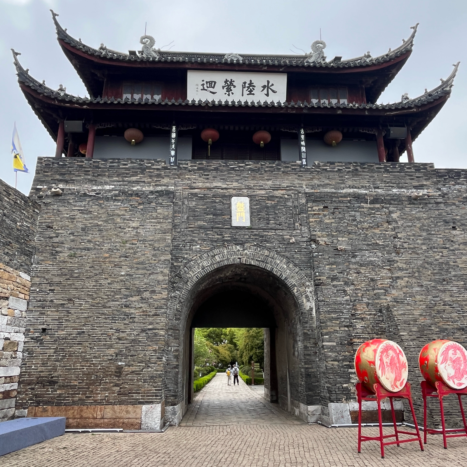 苏州盘门景区实拍图