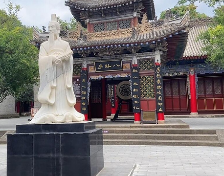 岐山周公庙景区旅游景点攻略图