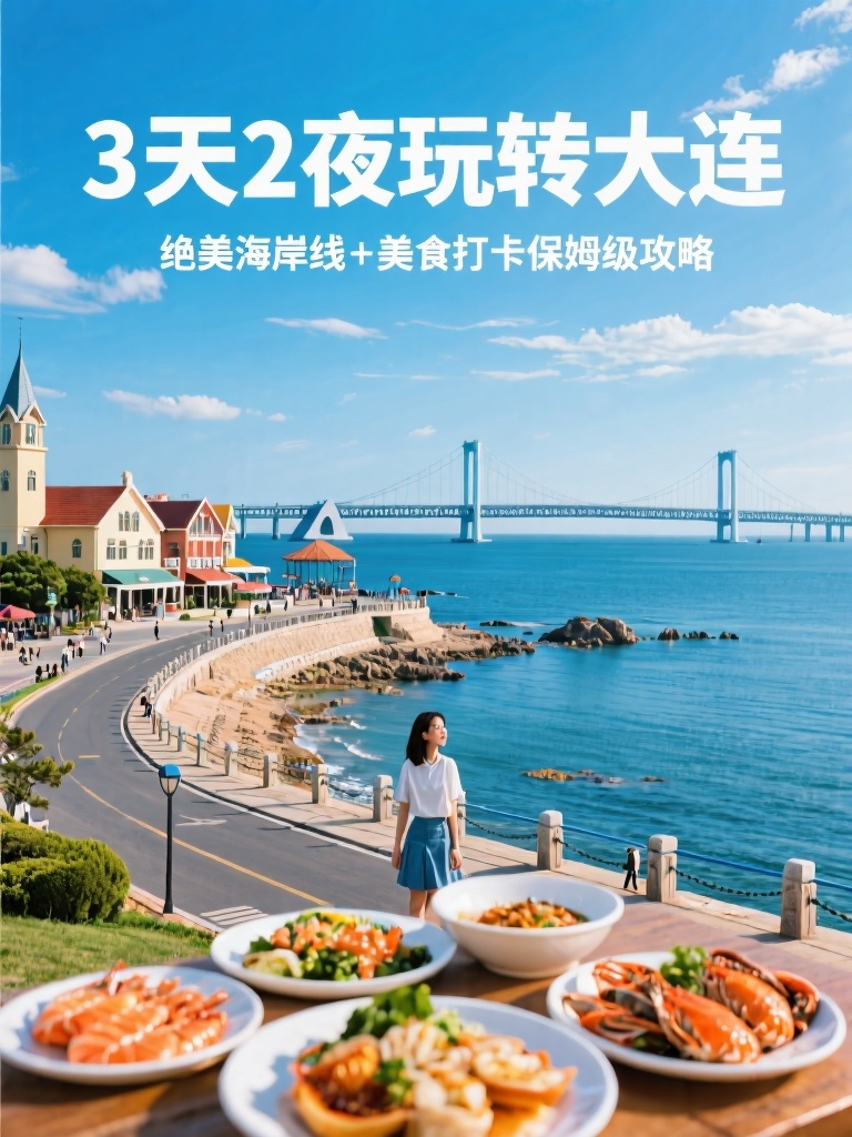 大连星海广场实拍图