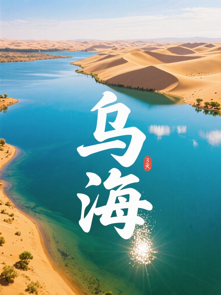 乌海湖实拍图