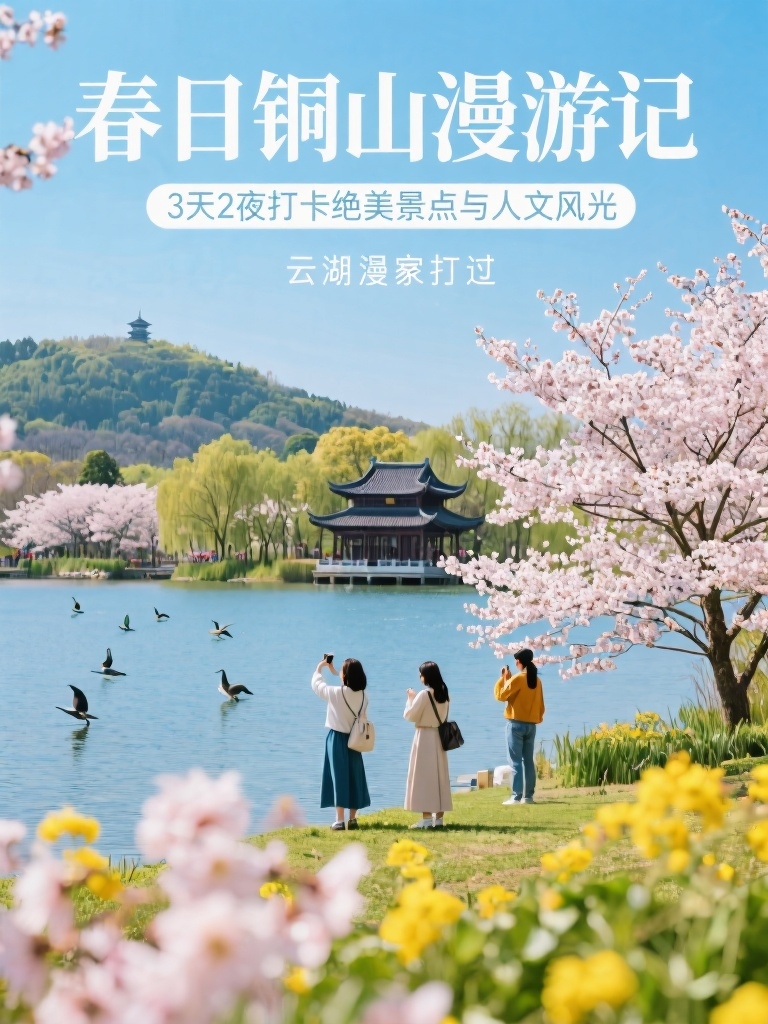铜山云龙湖风景区实拍图