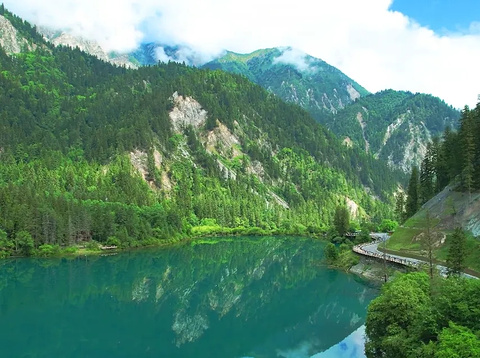 九寨沟风景区旅游景点攻略图
