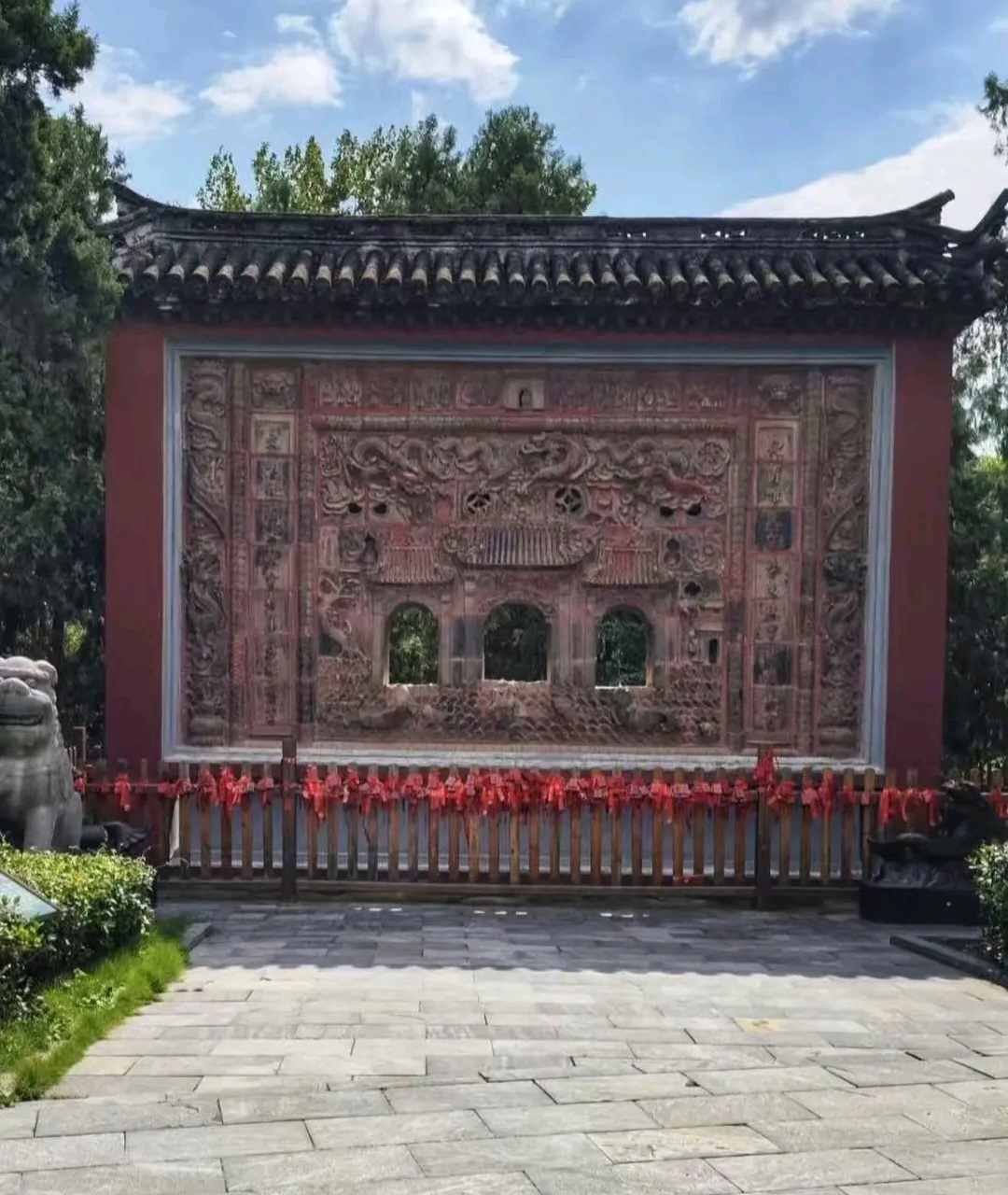 南阳卧龙岗文化园实拍图