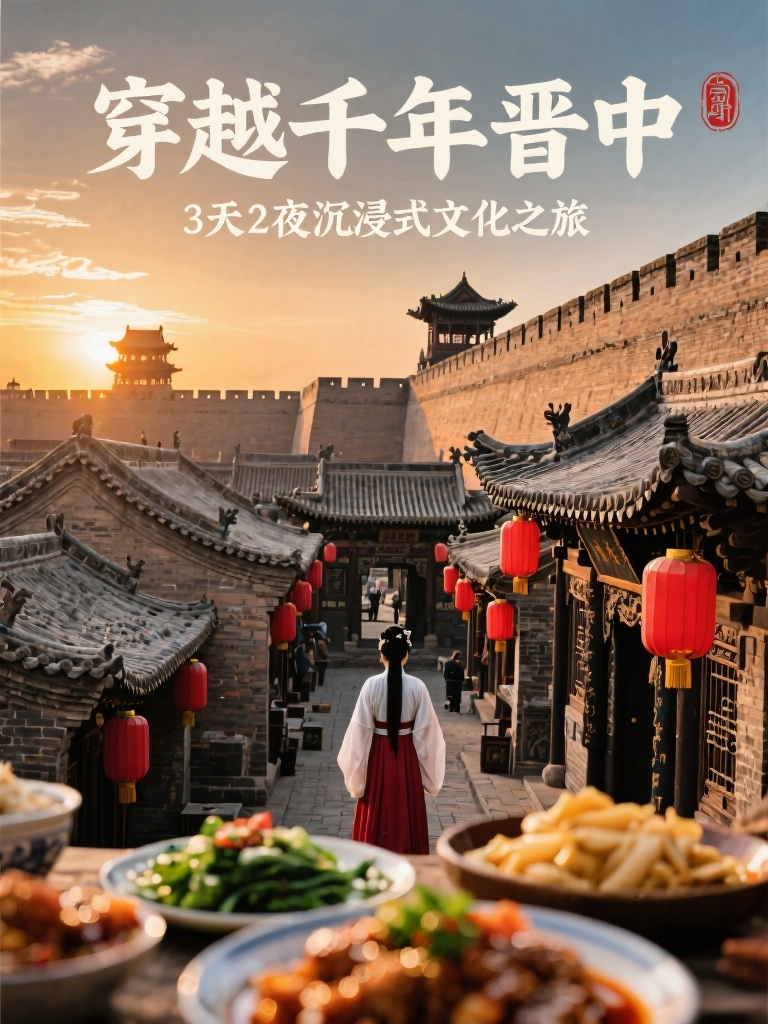 晋中平遥古城实拍图