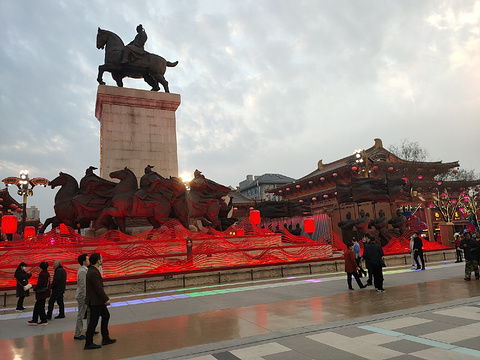 大唐不夜城旅游景点攻略图