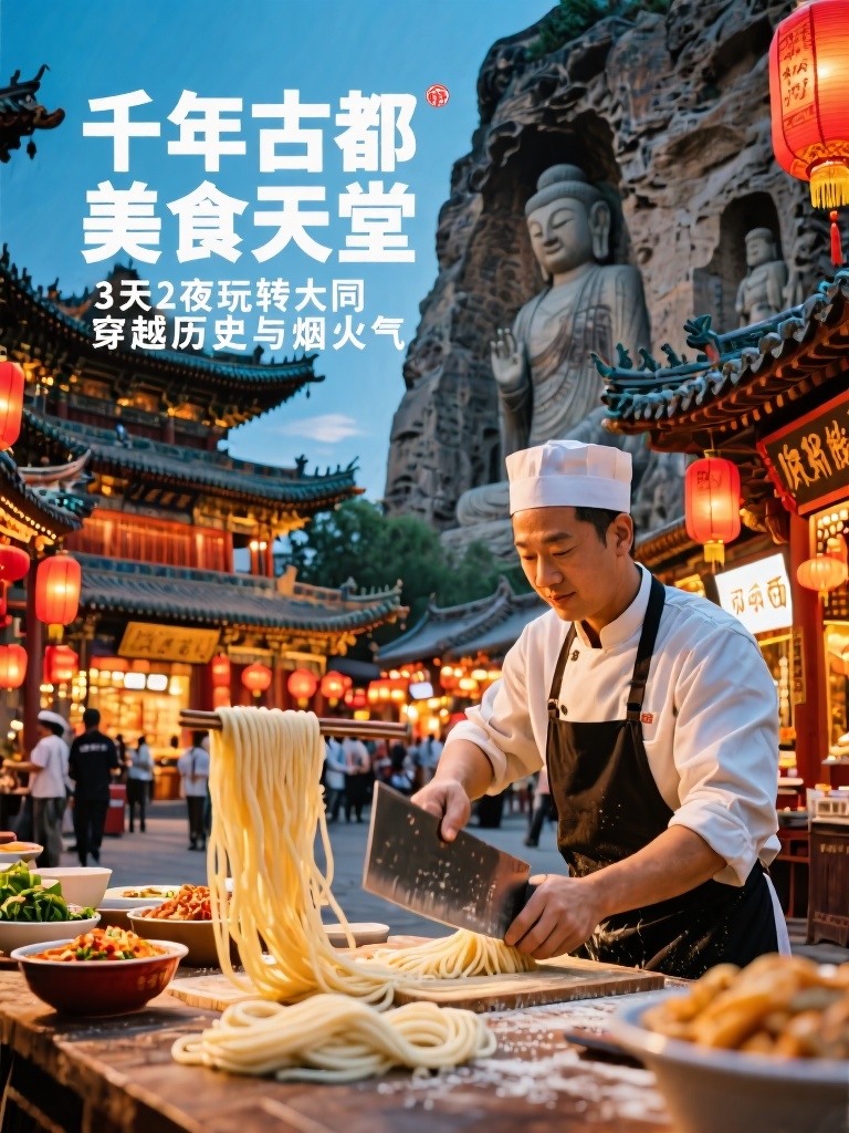 大同古城墙实拍图