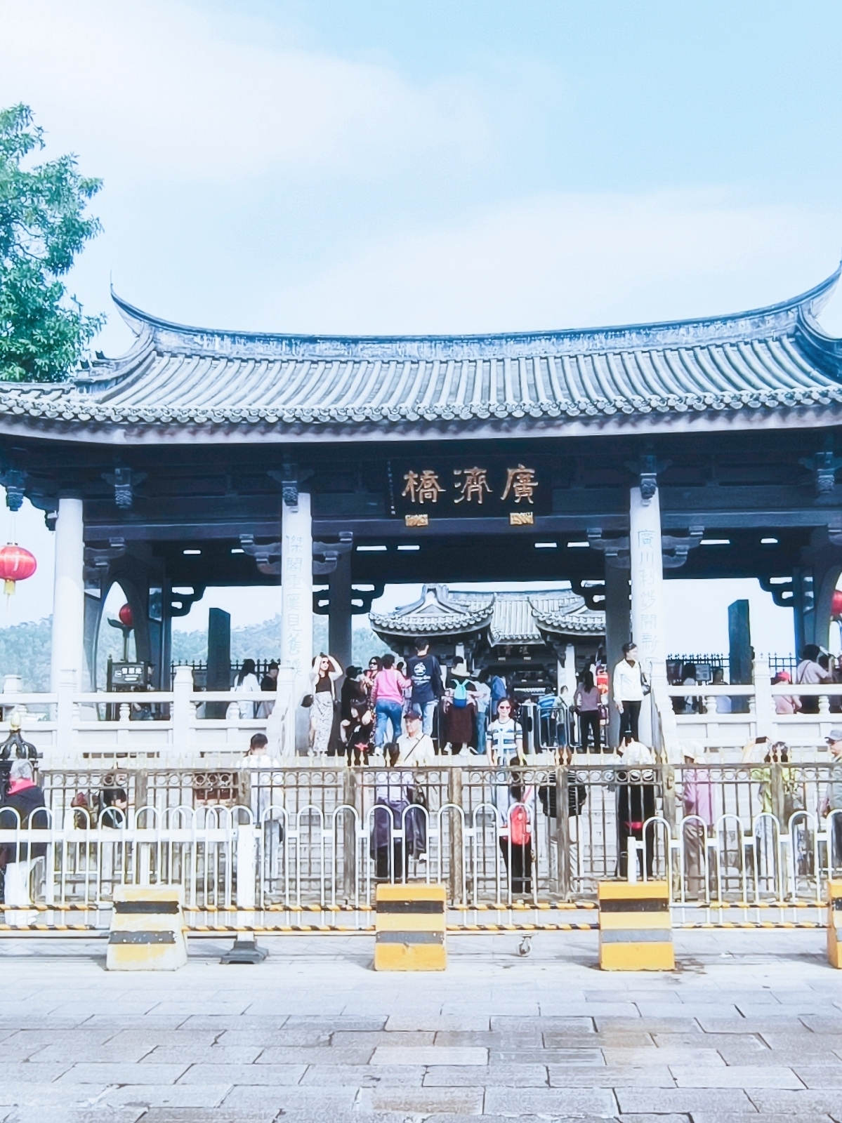 潮州广济桥实拍图