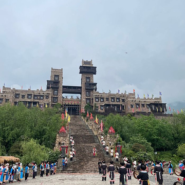 中国古羌城旅游景点攻略图