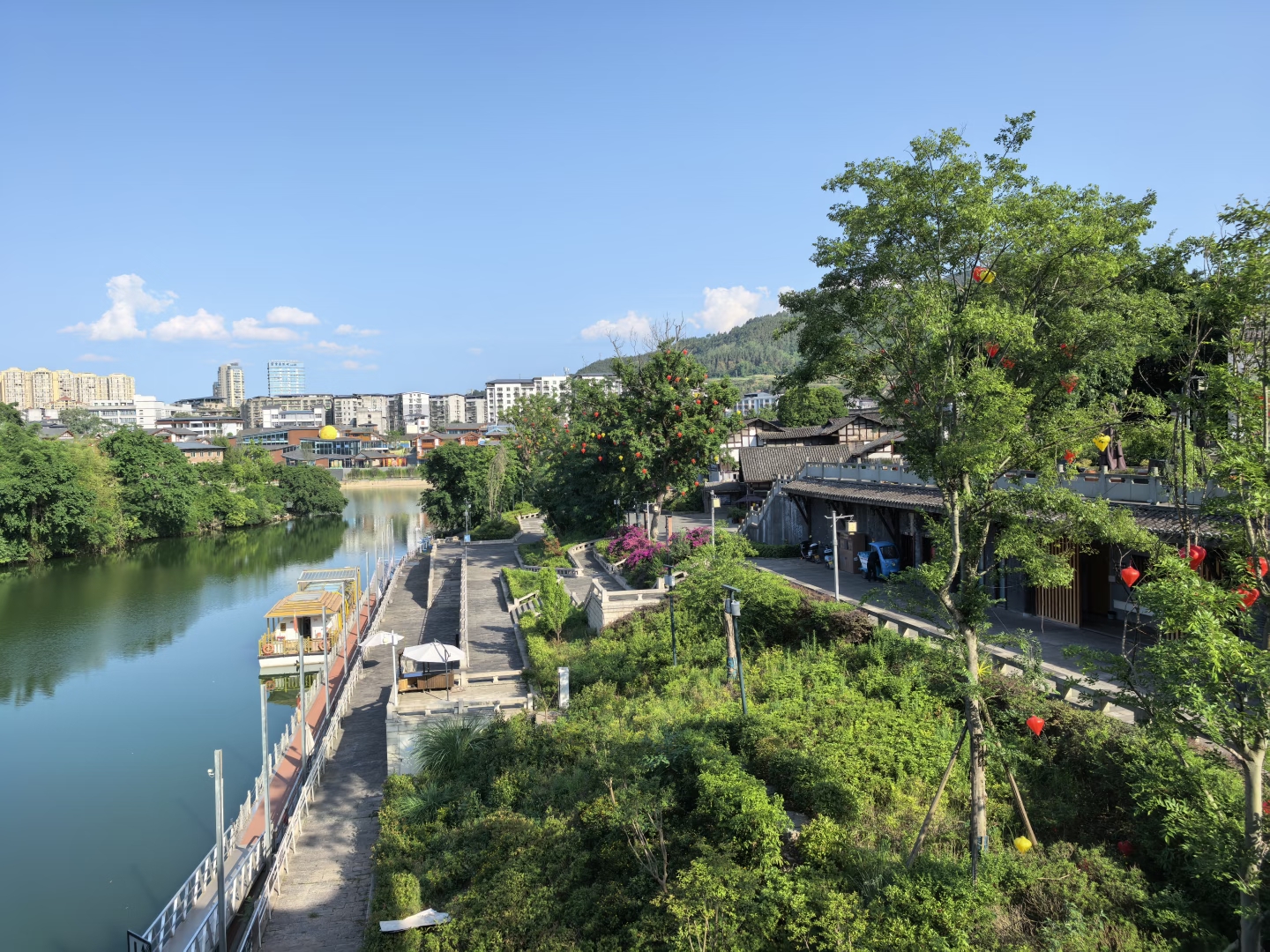 巴中恩阳古镇实拍图