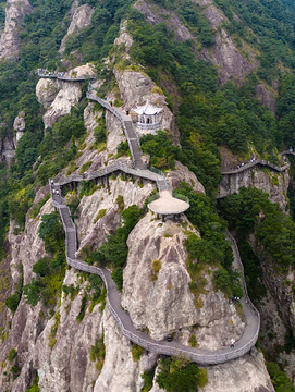 雁荡山旅游景点攻略图