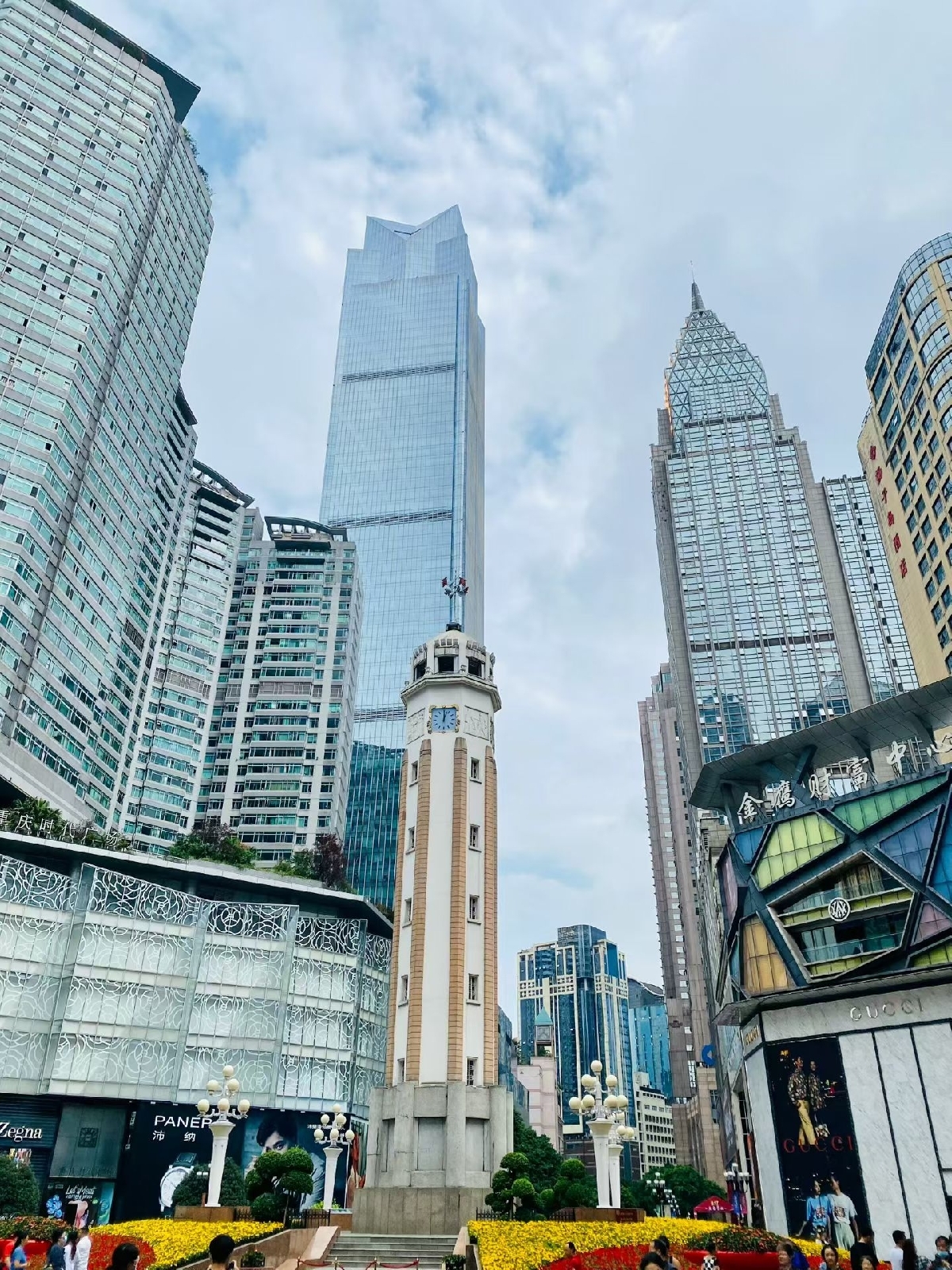 重庆市帝都广场实拍图