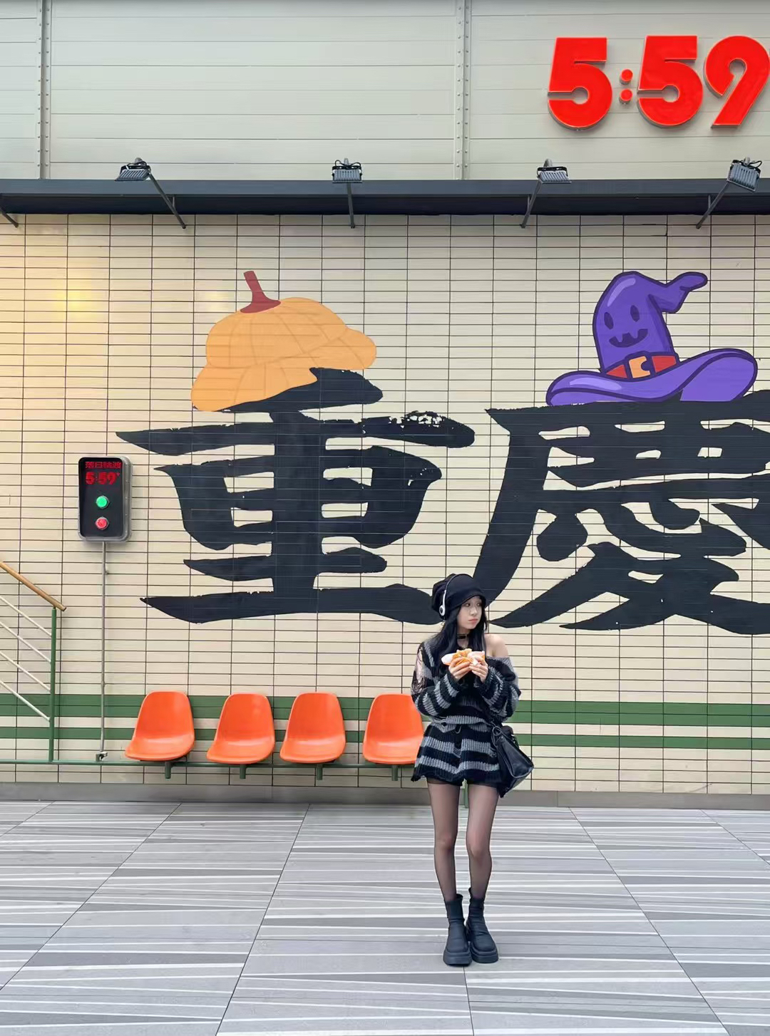 重庆解放碑实拍图