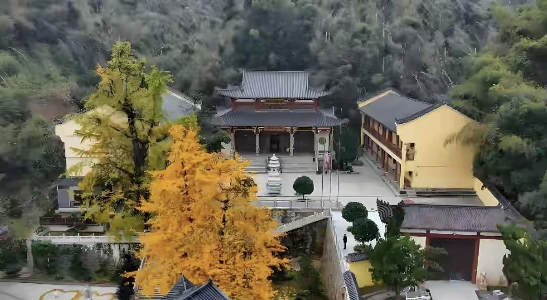 衡南弥陀古寺实拍图