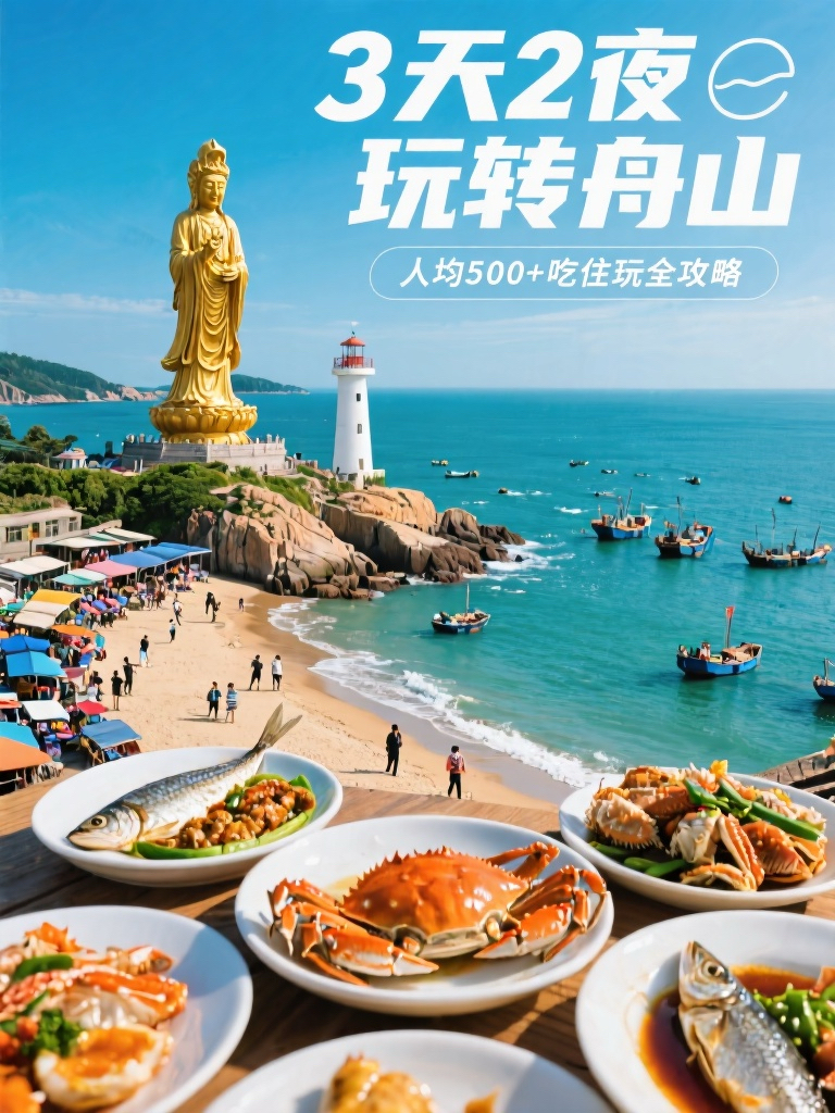 舟山朱家尖码头实拍图