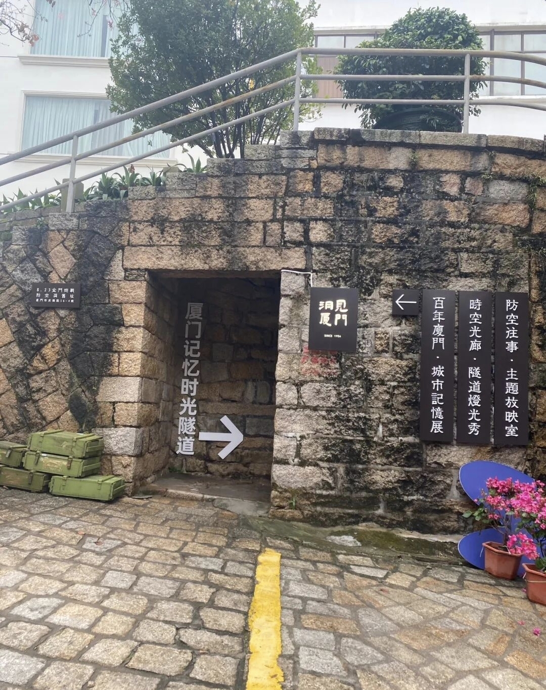 厦门时光隧道实拍图