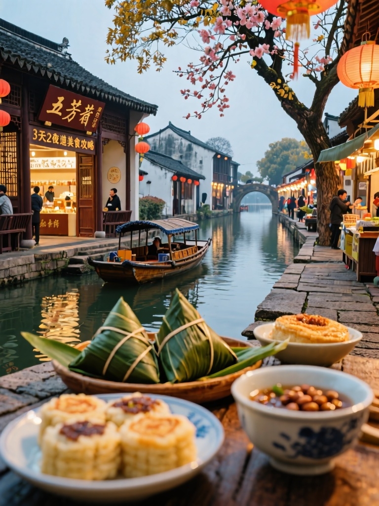 嘉兴月河历史街区实拍图