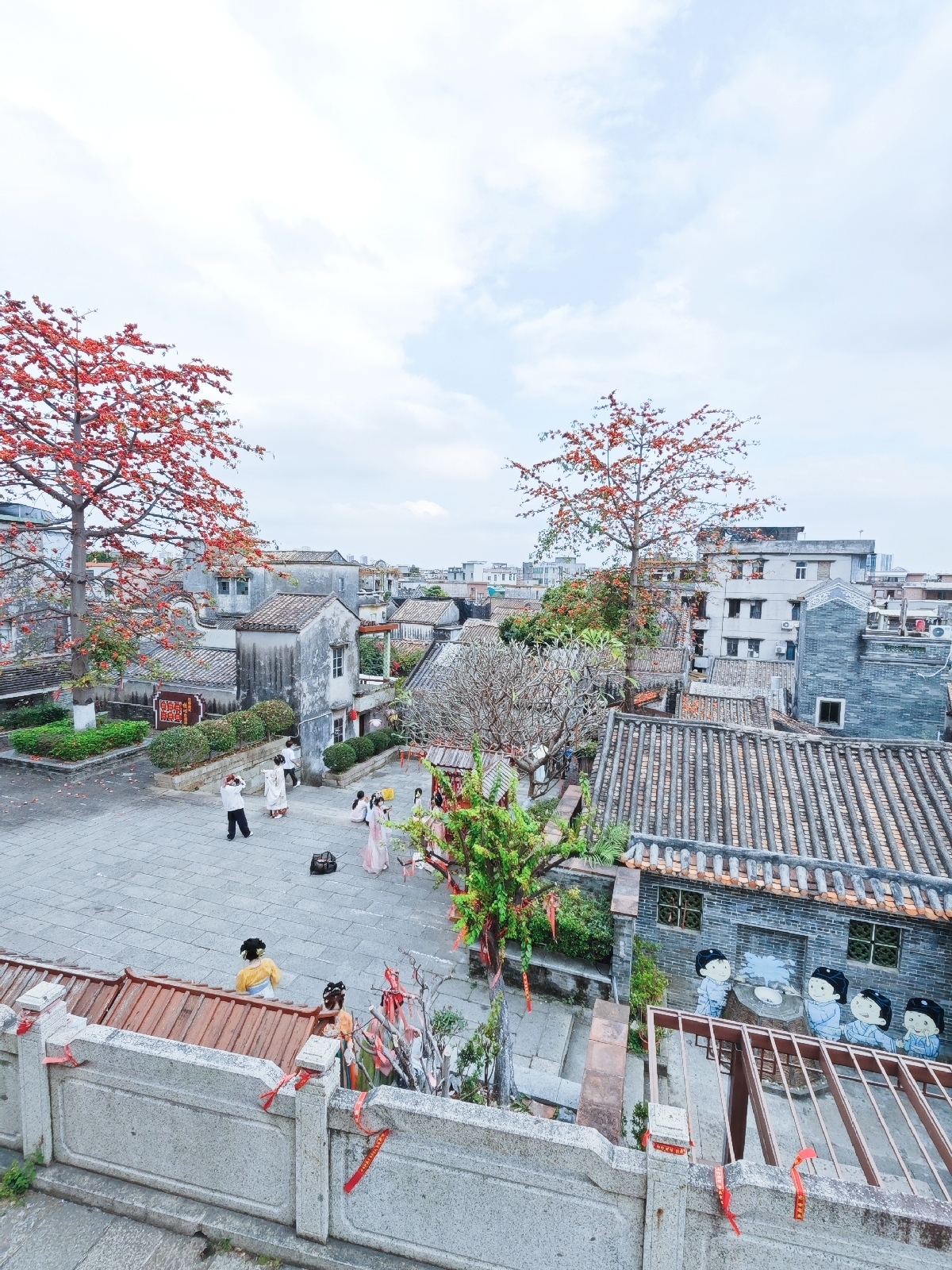 广州沙湾古镇实拍图