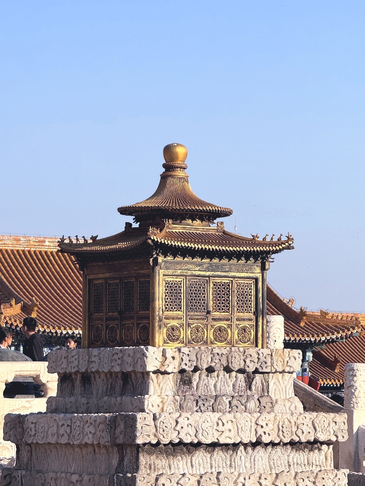 北京紫禁城角楼实拍图