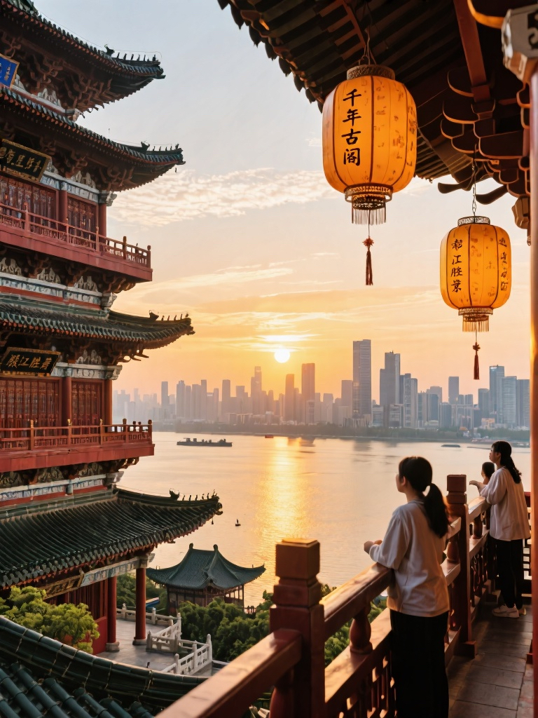 南昌滕王阁旅游区实拍图