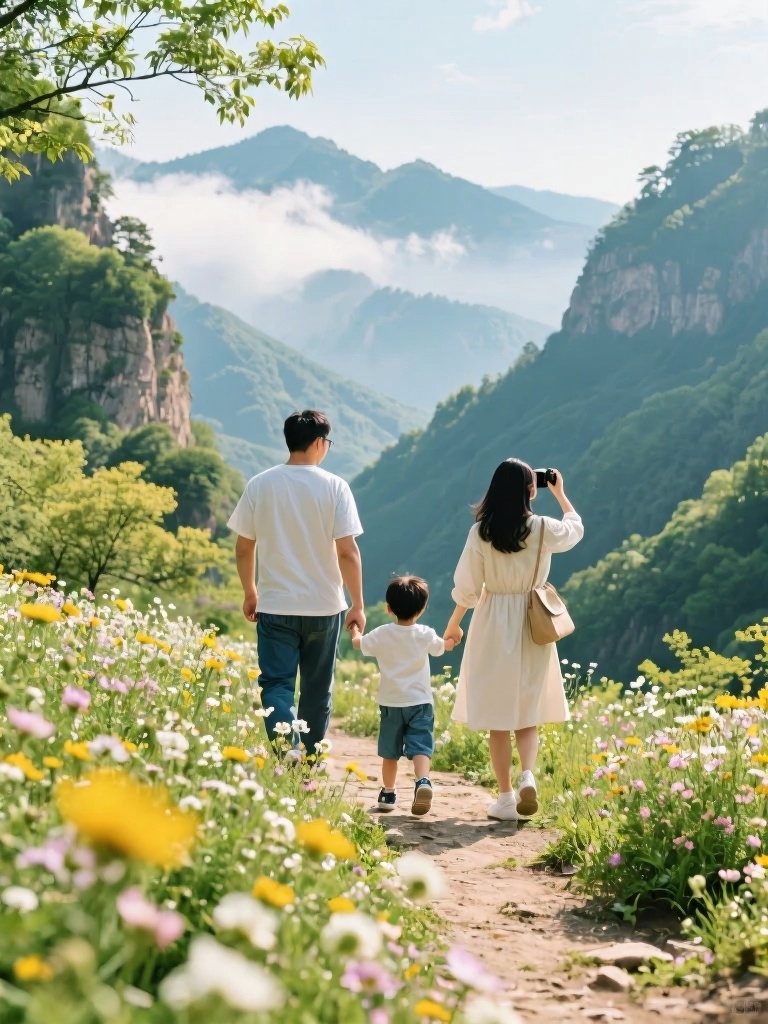 平凉崆峒山实拍图