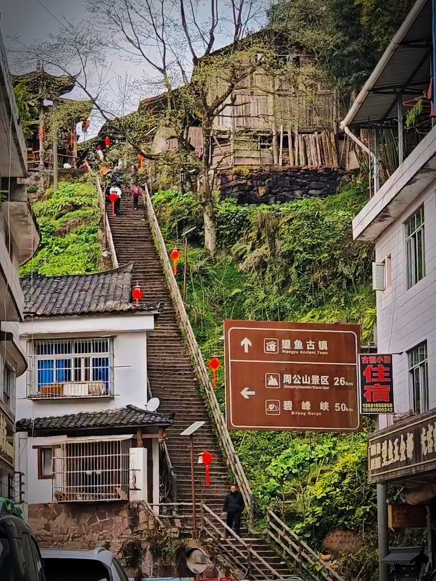 雅安望鱼古镇实拍图