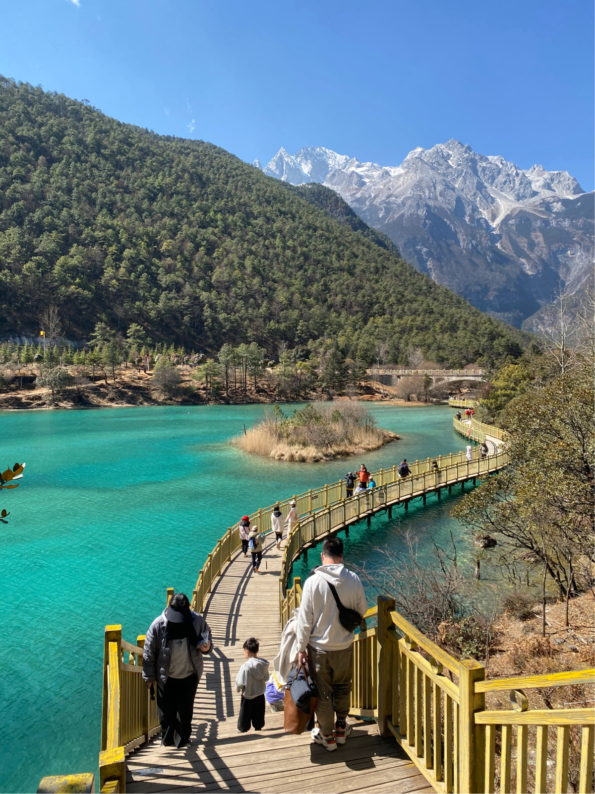 玉龙雪山实拍图