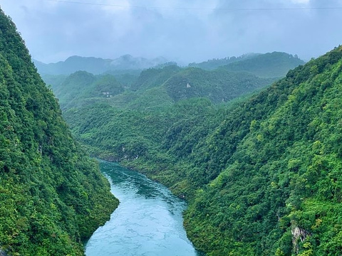 大乌江风景区旅游景点攻略图