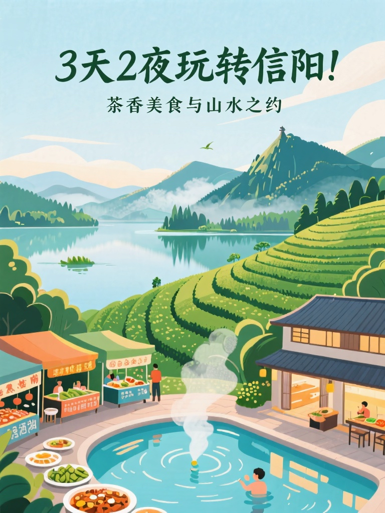 信阳南湾湖风景区实拍图