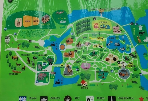 天津动物园旅游景点攻略图