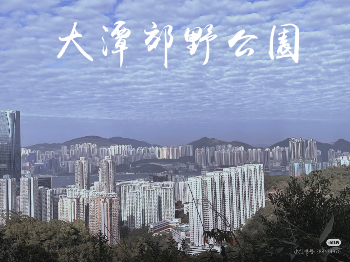 【香港行山】——大谭郊野公园，30分钟徒步上观景台