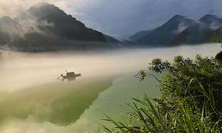 【湖南】雾漫小东江，丹霞高椅岭｜惦记多年，夏末相见（公交游记攻略）