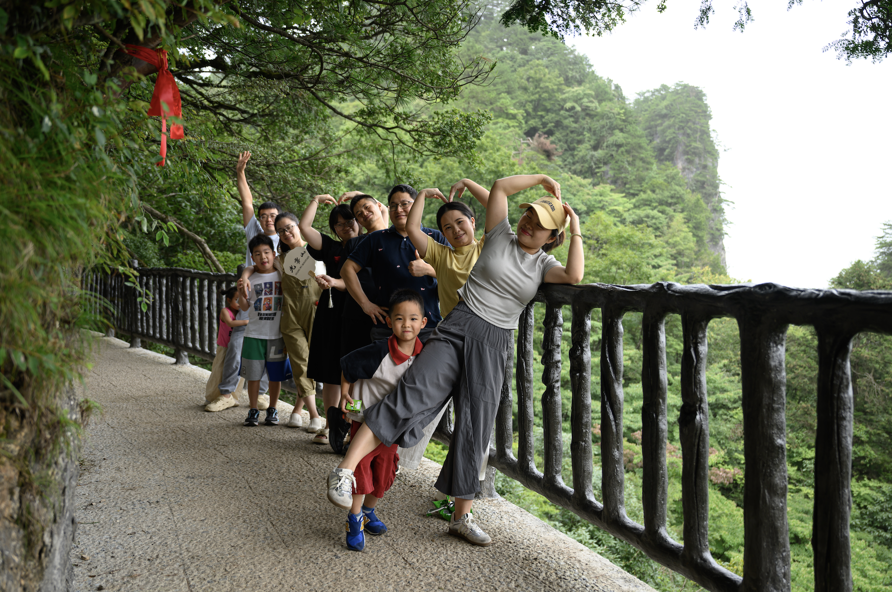 这是一篇户外徒步日记《光雾山与我》