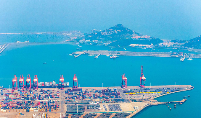 海上云台山图片