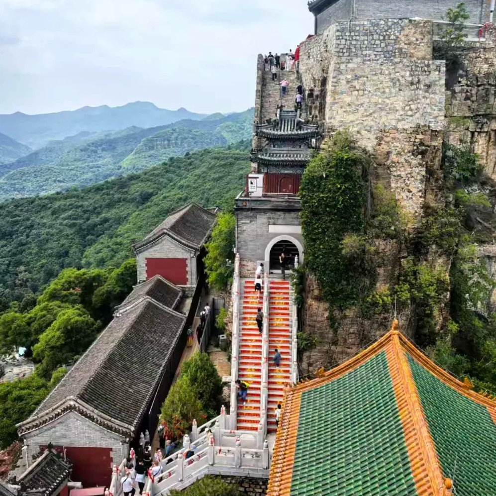 北京丫髻山实拍图