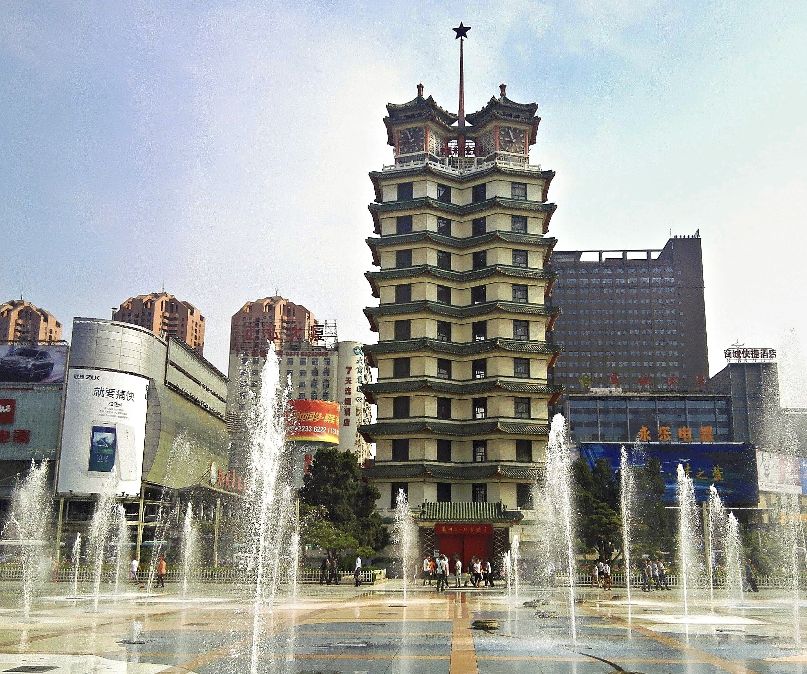 郑州河南博物院实拍图