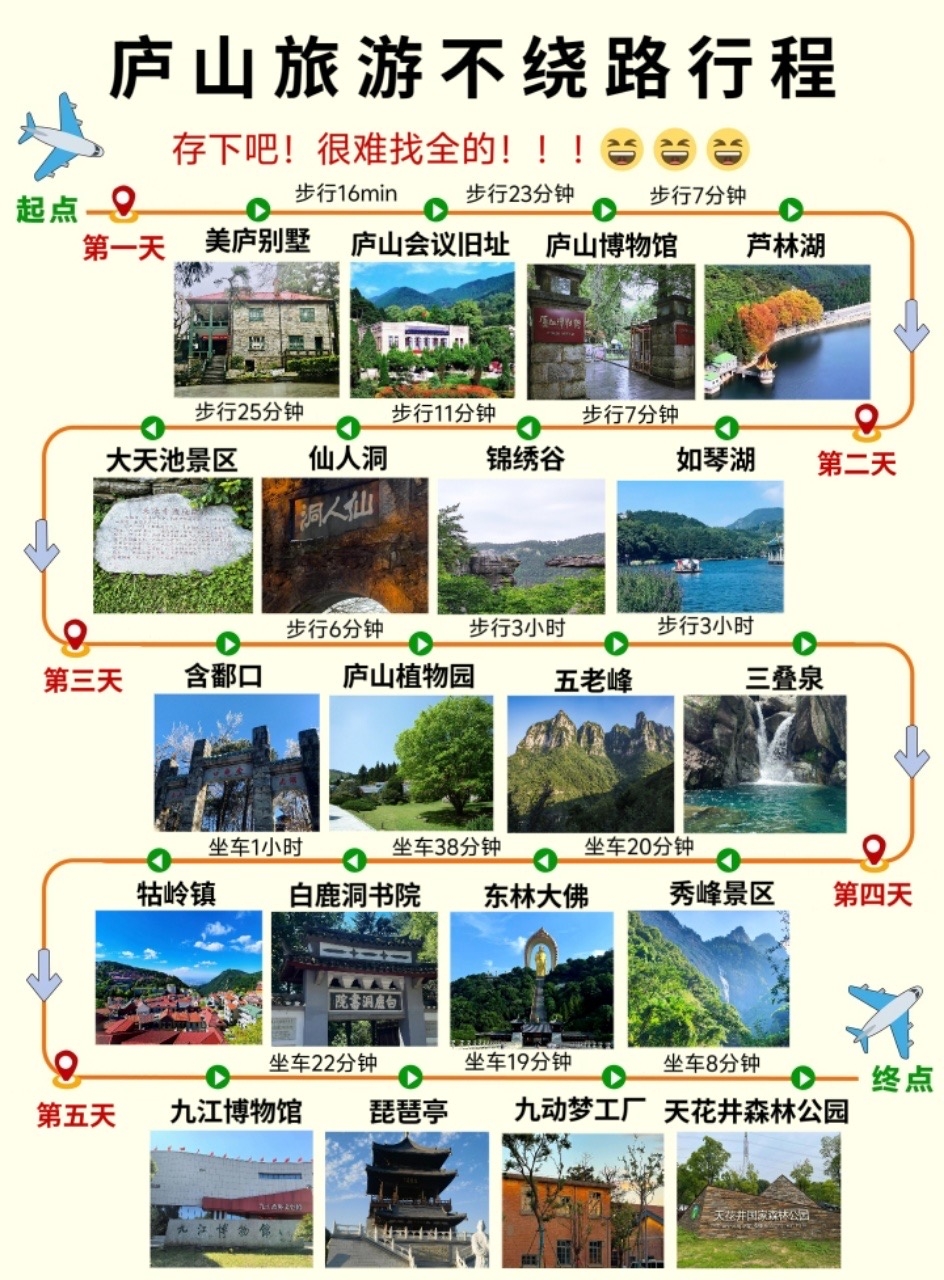 庐山市庐山风景名胜区实拍图