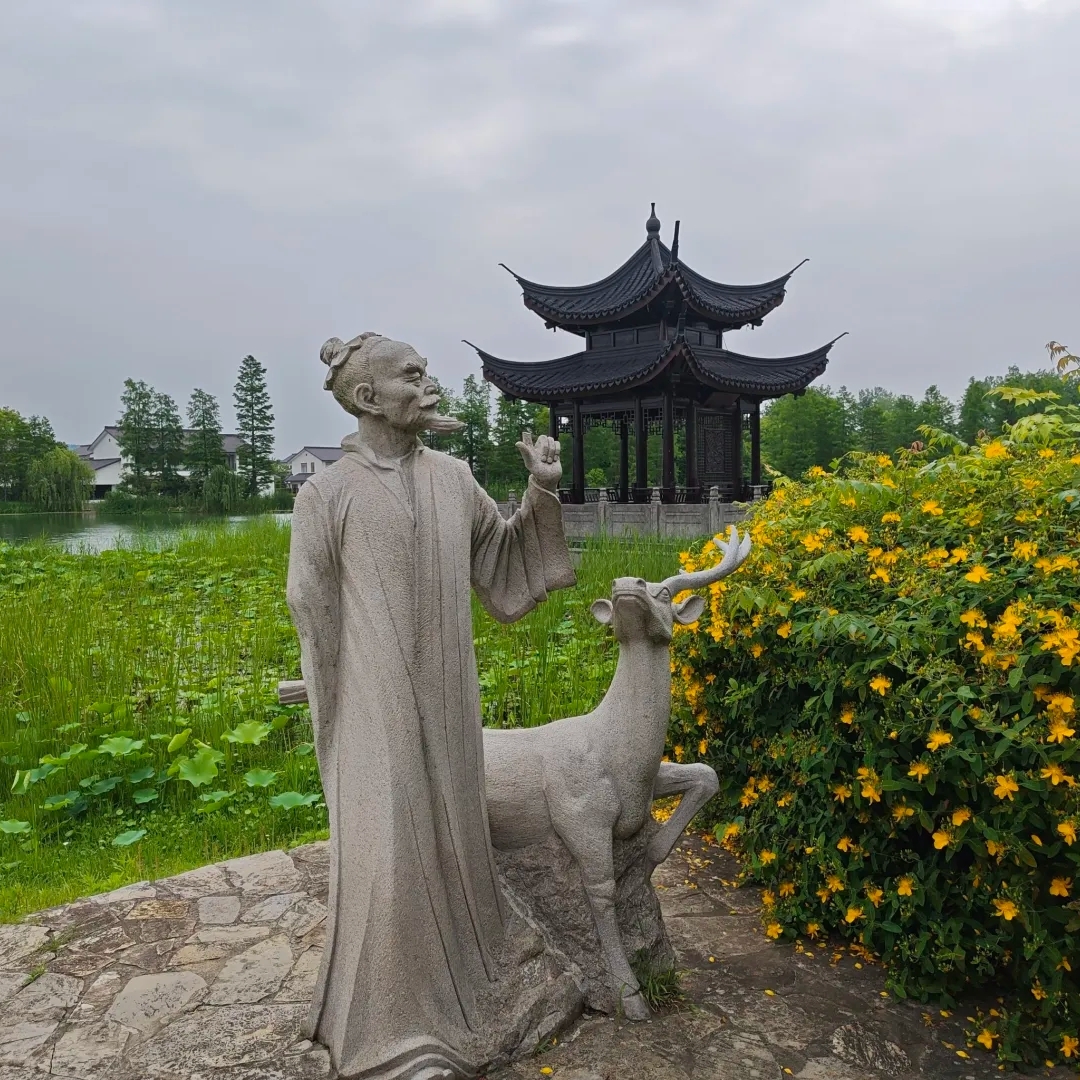 常熟尚湖风景区实拍图