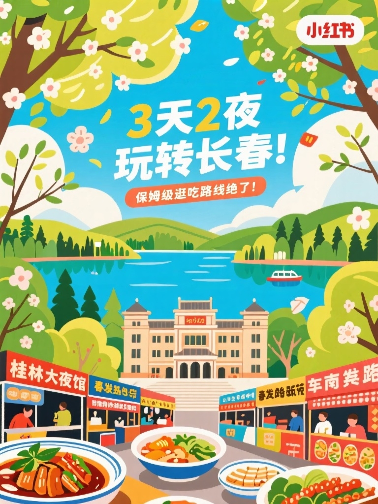 长春净月潭实拍图