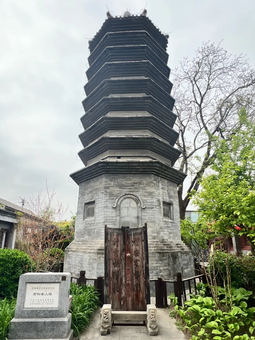 北京万松老人塔实拍图4