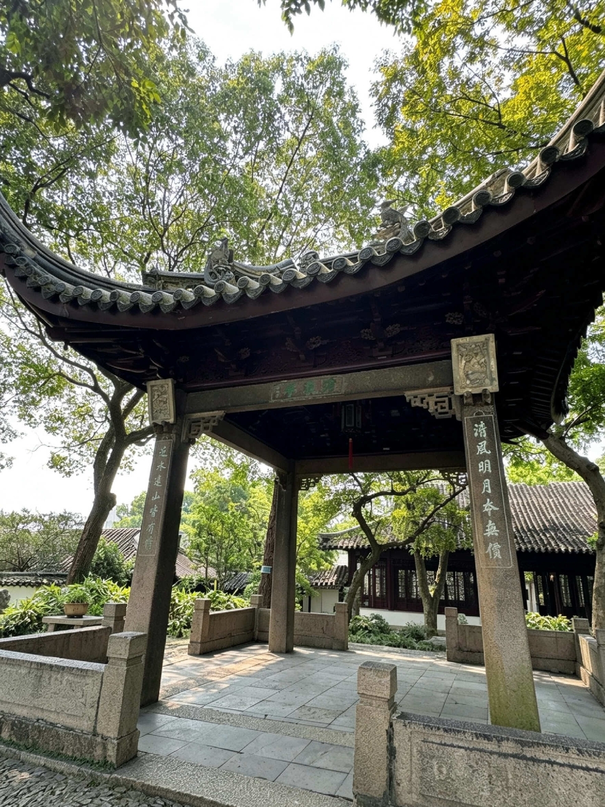苏州沧浪亭实拍图