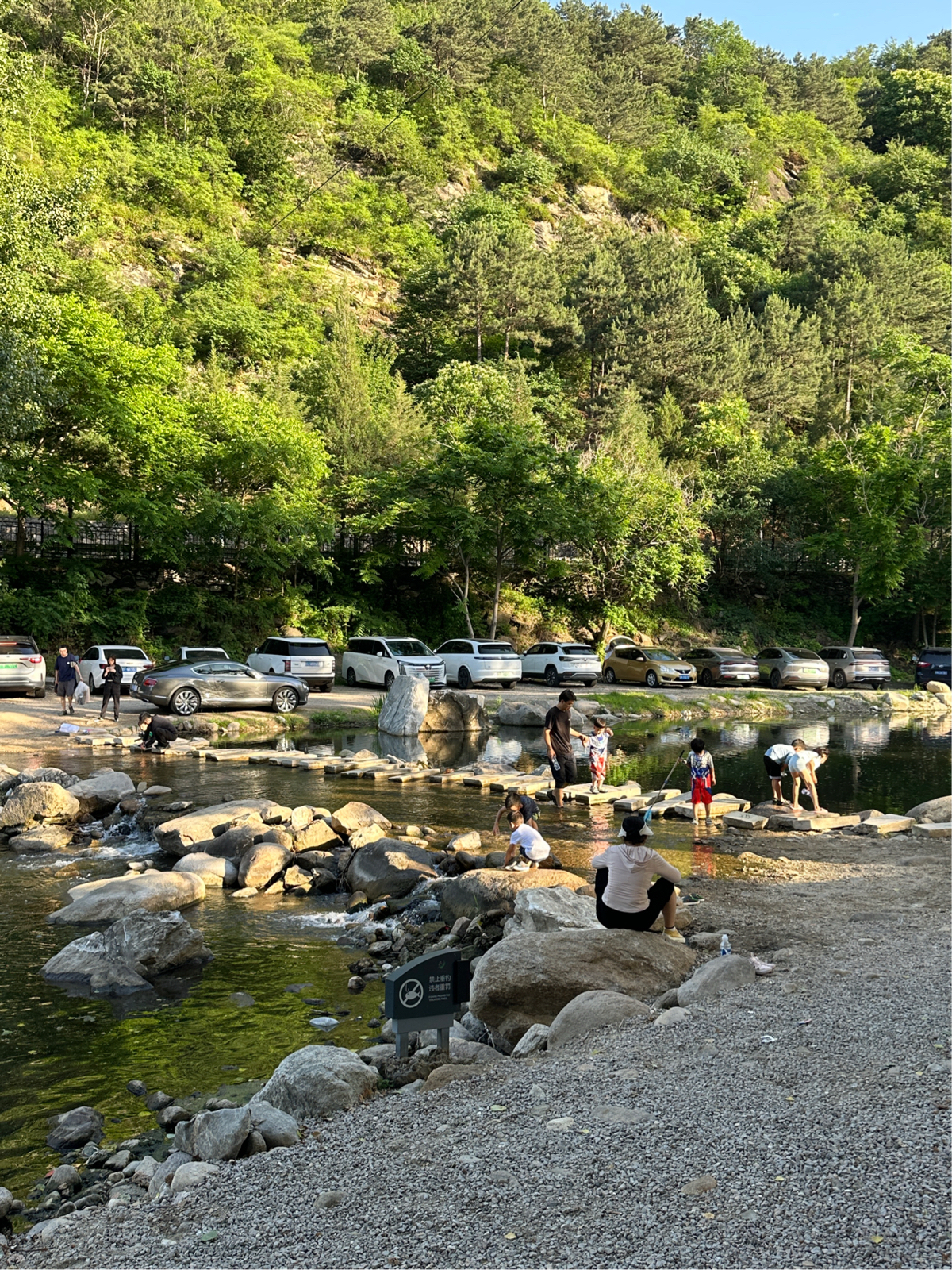北京神堂峪栈道实拍图