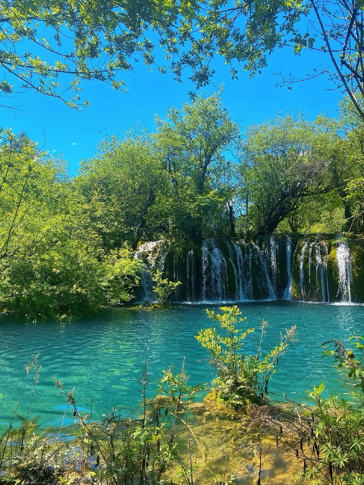 九寨沟风景区实拍图
