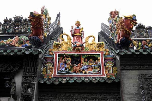 广州陈家祠实拍图