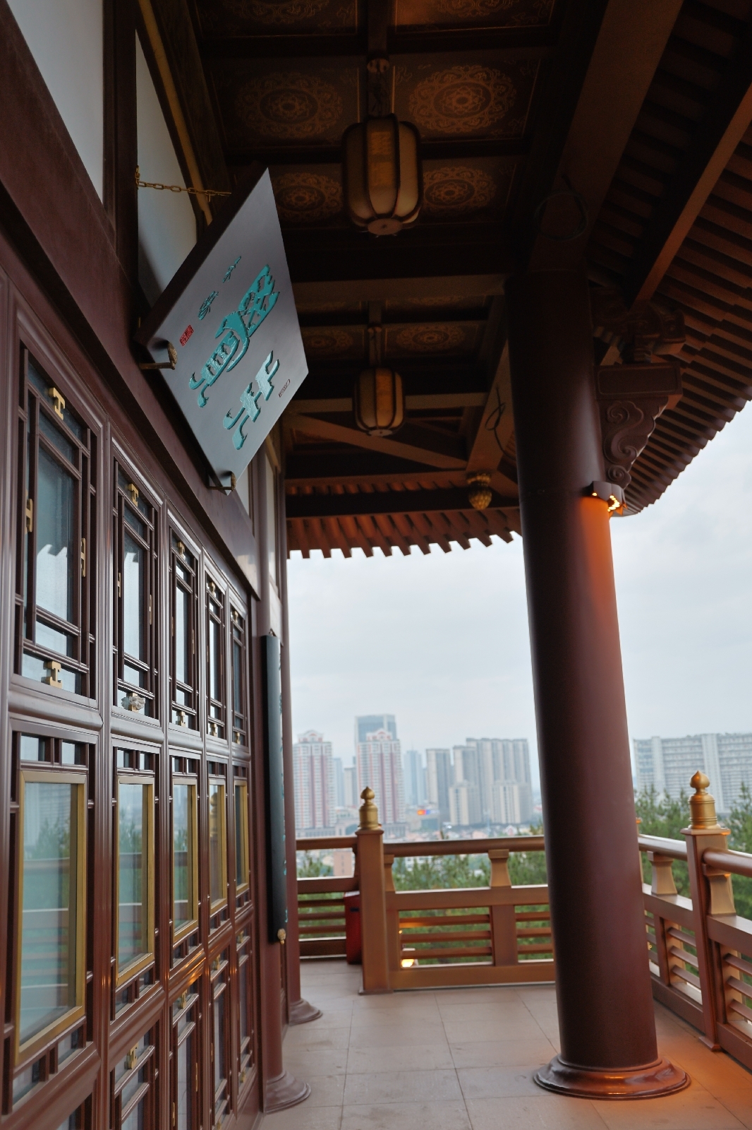 义乌鸡鸣阁实拍图