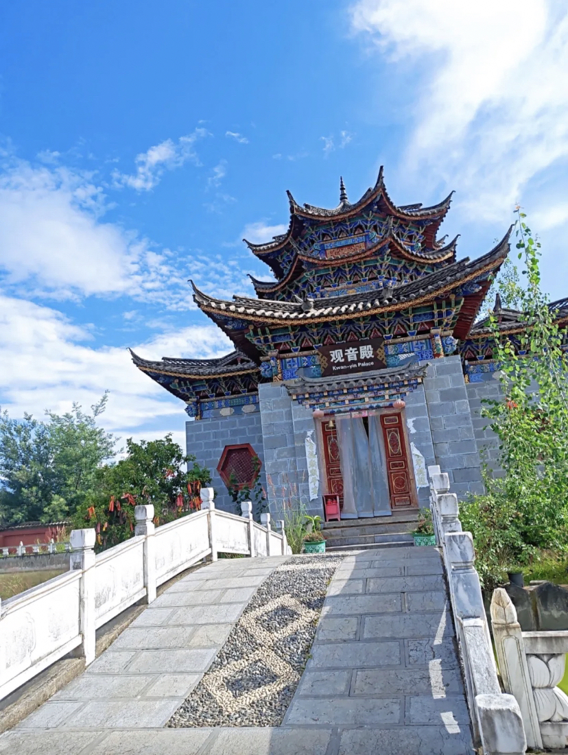 丽江金塔景区实拍图