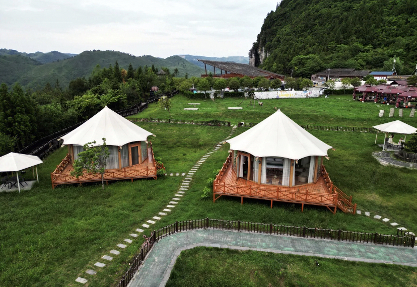 贵阳扰绕露营基地实拍图