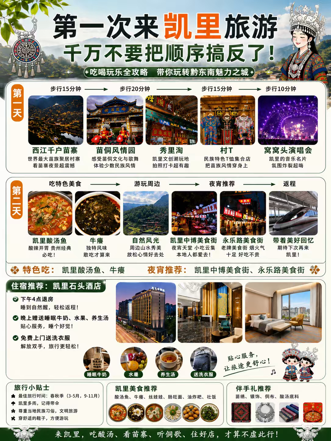 雷山西江千户苗寨实拍图
